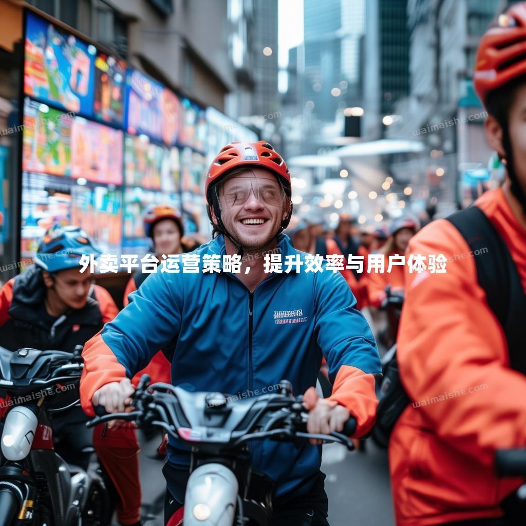 外卖平台运营策略，提升效率与用户体验 - 外卖社